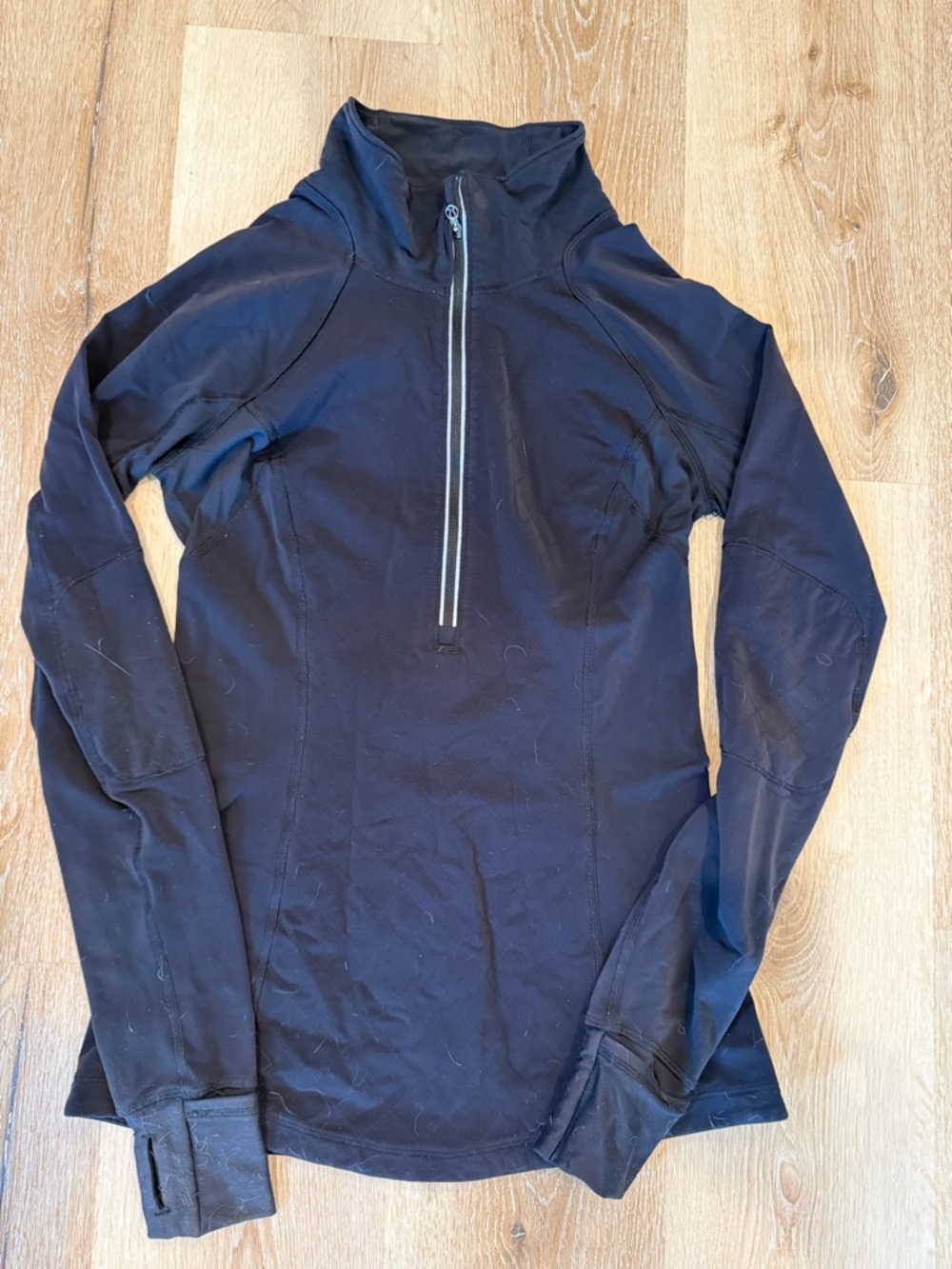 Lululemon Half-Zip Performance Pullover black size 6